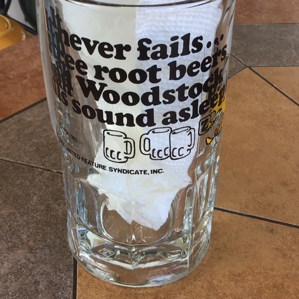 Vintage drinking mug.